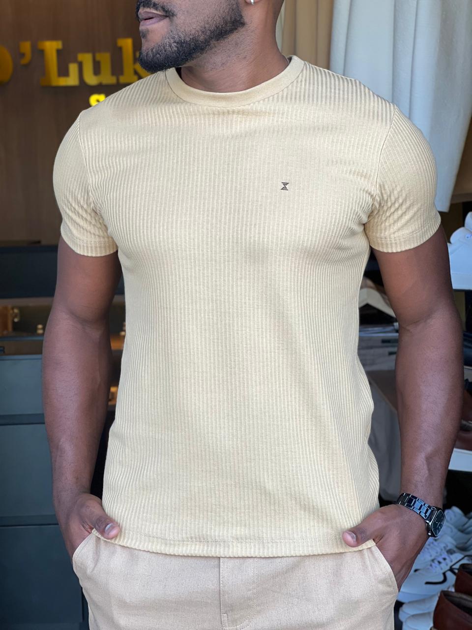 Blusa Canelada Masculina 100% Algodão