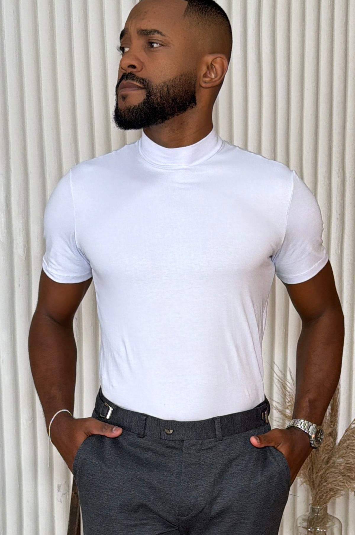 Blusa Gola Alta Slim