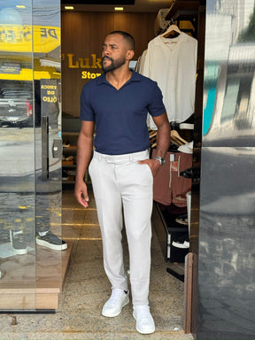 Calça Esporte Fino Alfaiataria Slim