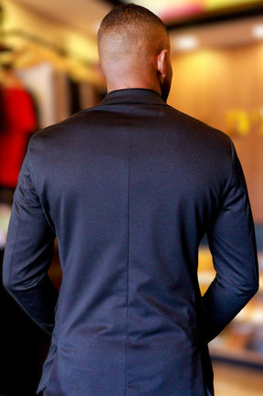 Costume Slim com Elastano Inteligente Preto
