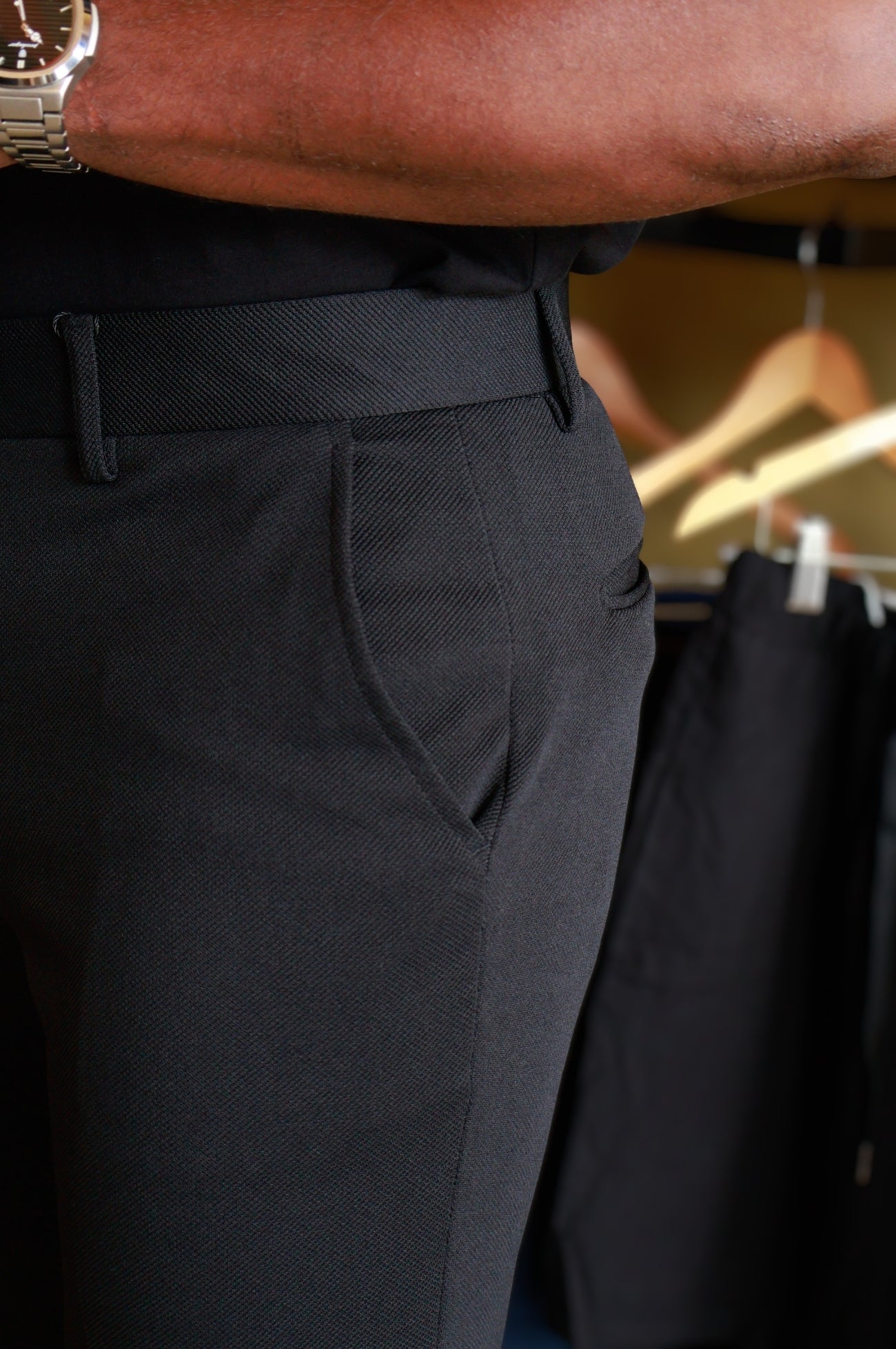 Calça Esporte Fino Alfaiataria Slim