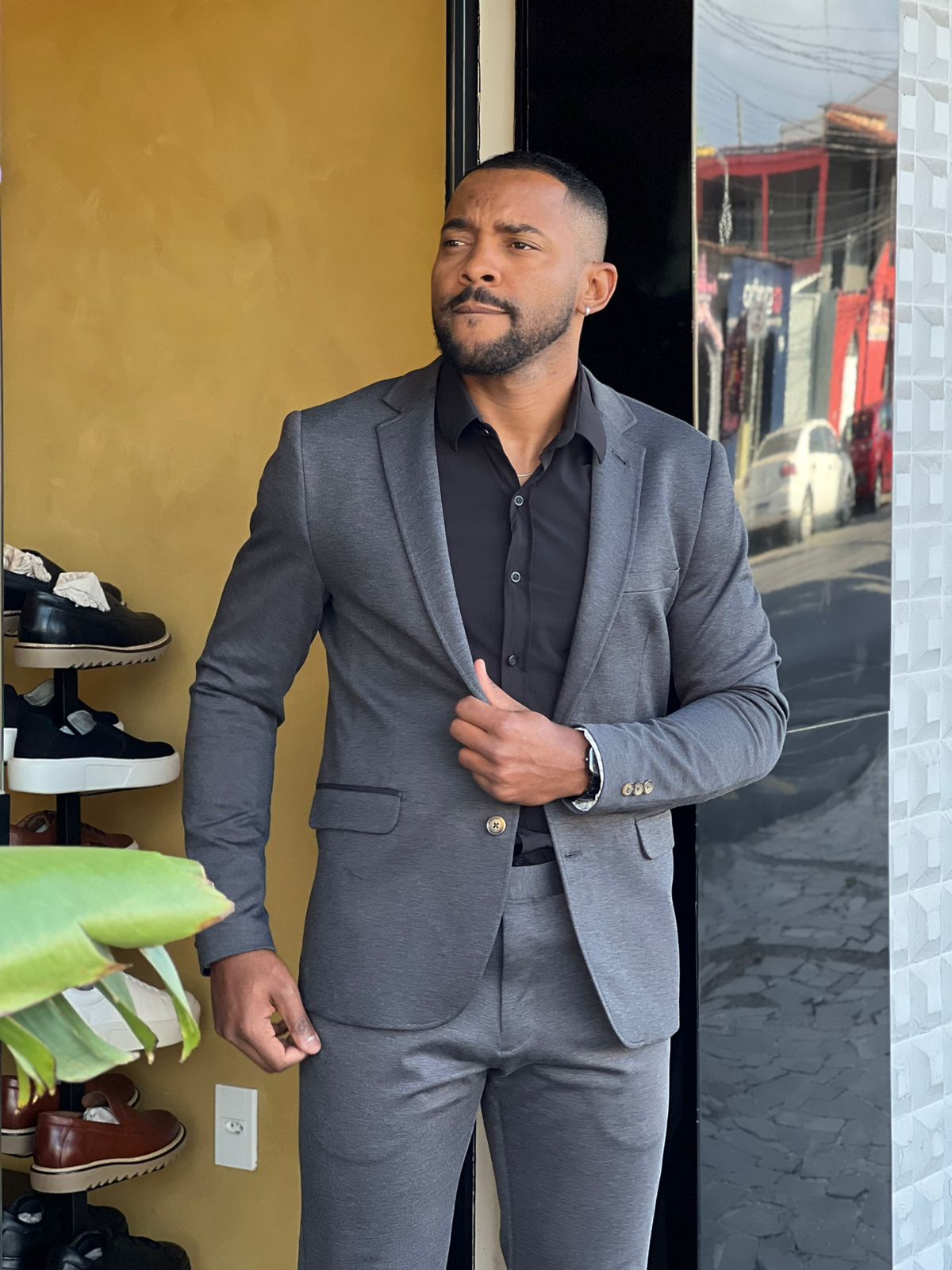 Blazer Slim com Elastano Inteligente