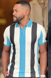 Polo Listrada Zíper