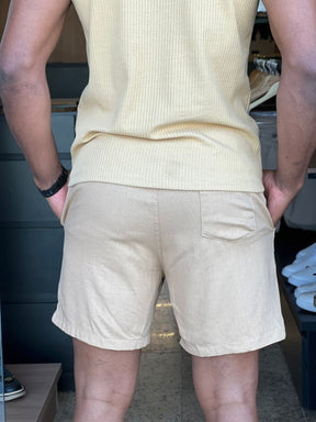 Short de Linho Masculino