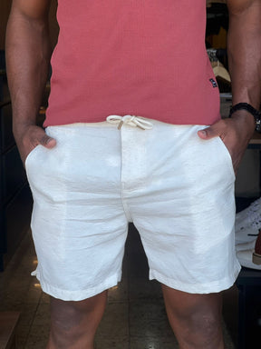 Short de Linho Masculino