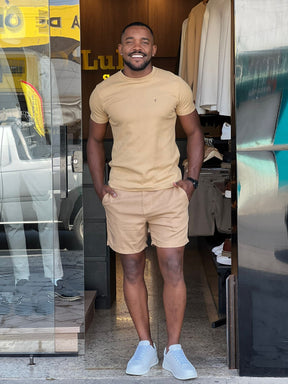 Short de Linho Masculino
