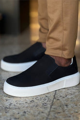 Tênis Slip On Preto