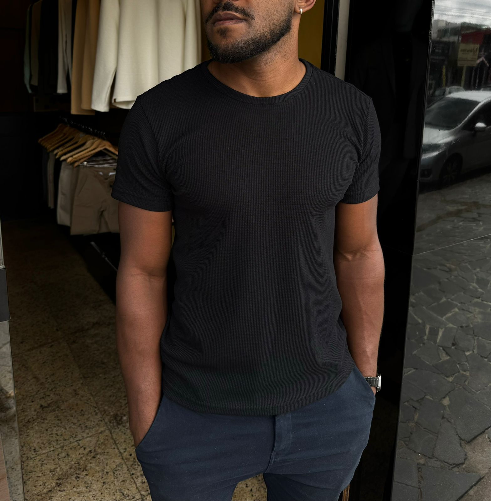 Blusa Texturizada Halifax