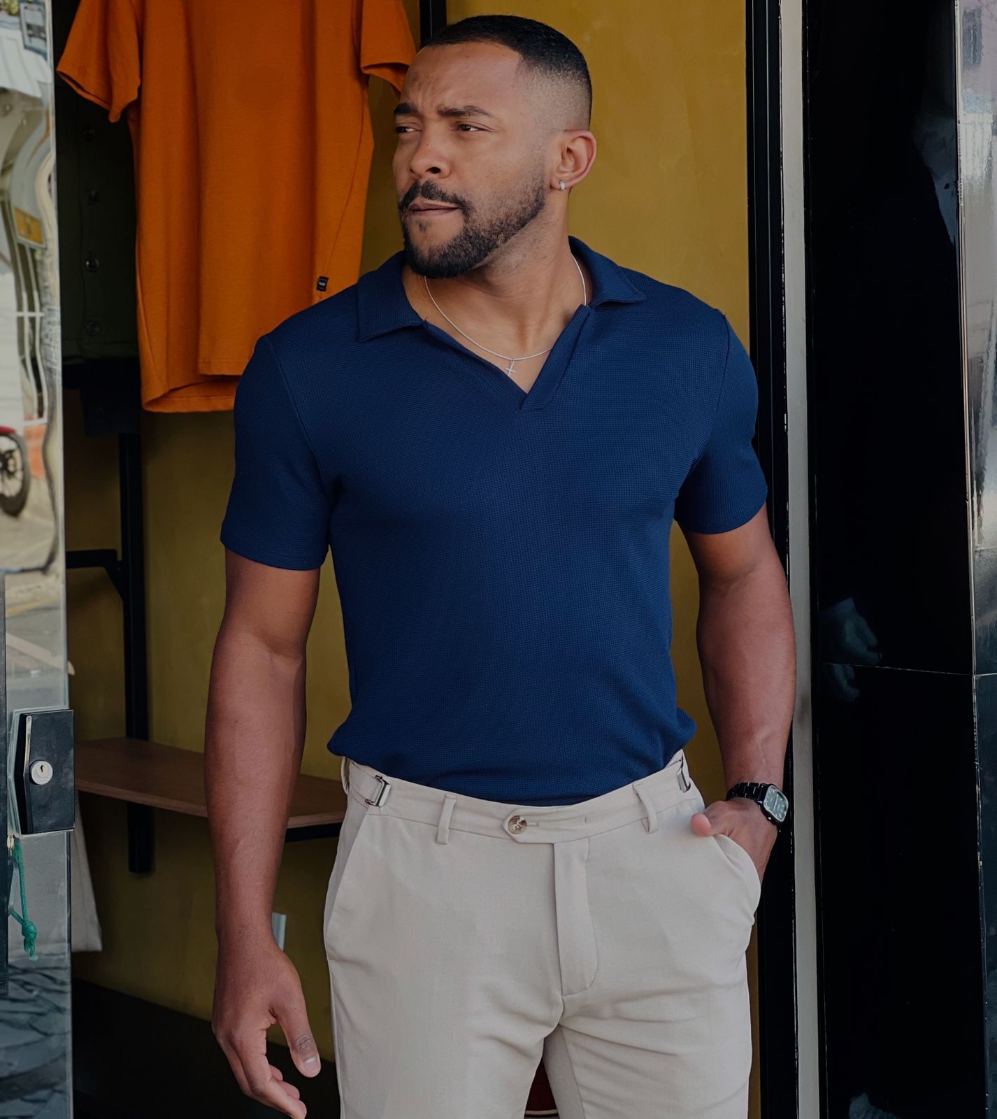 Polo Italiana Texturizada