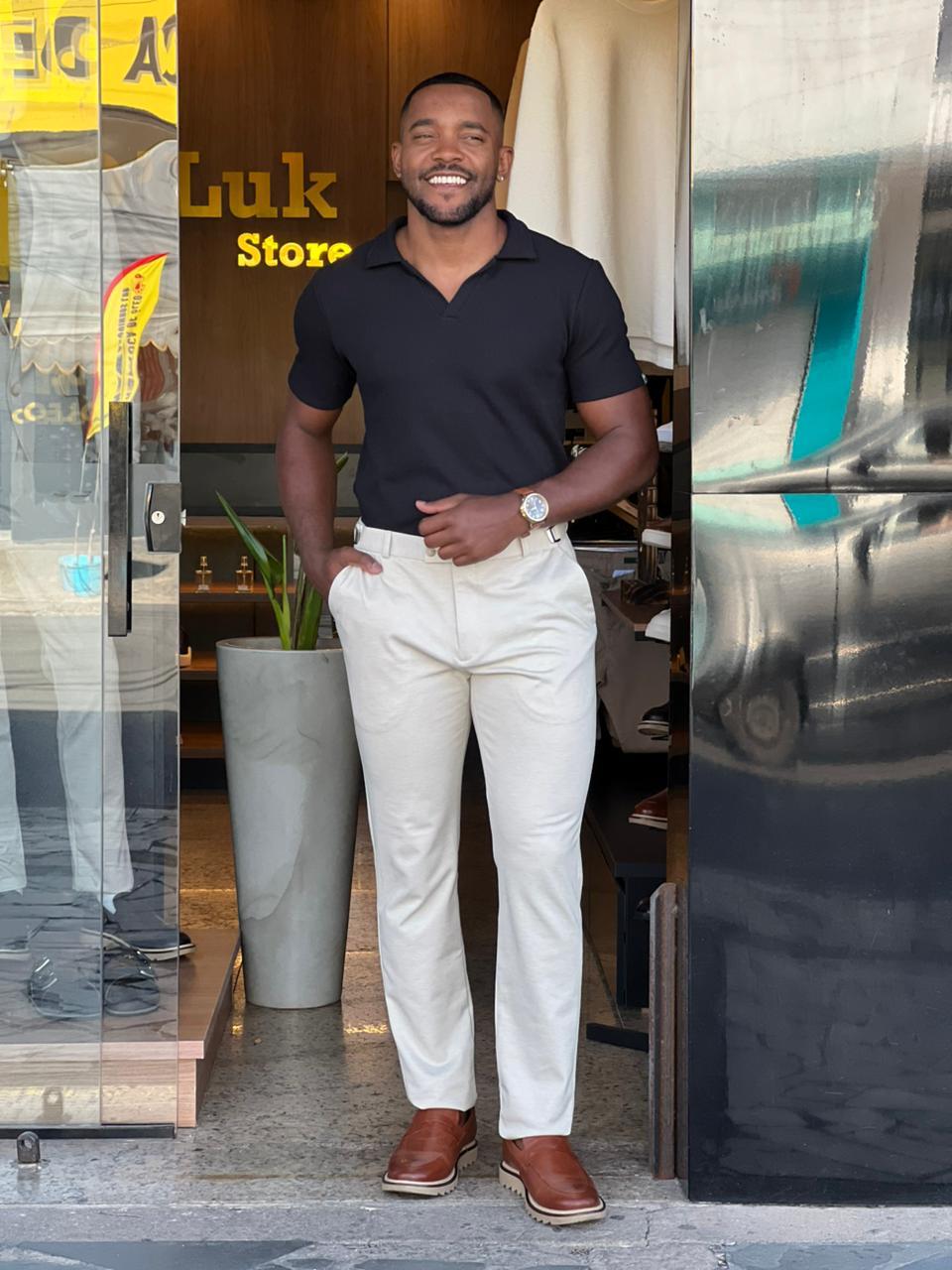 Polo Italiana Texturizada